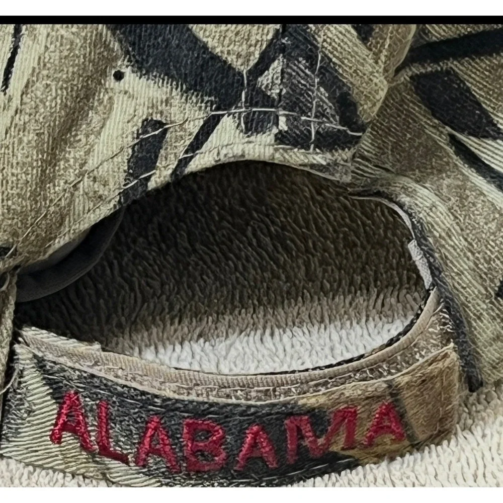 Alabama Crimson‎ Tide Camo Men Baseball Cap Hat Adjustable College Hunting